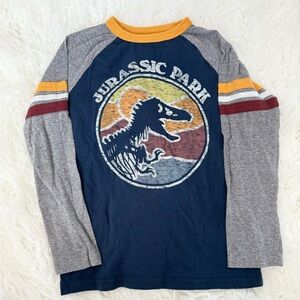 Boys Jurassic Park Long Sleeve Shirt size 7